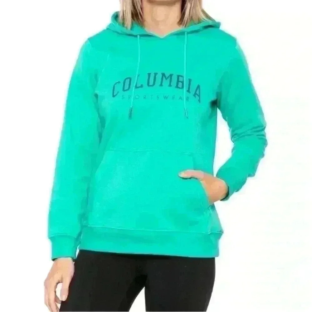 Columbia Sportswear Columbia Logo Hoodie in Green Size XS NWT